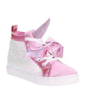 Jojo Siwa Girls' Unicorn High-top Sneakers Kids Size 4